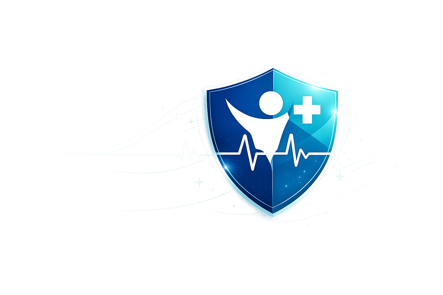 whc blue shield healthcare emblem